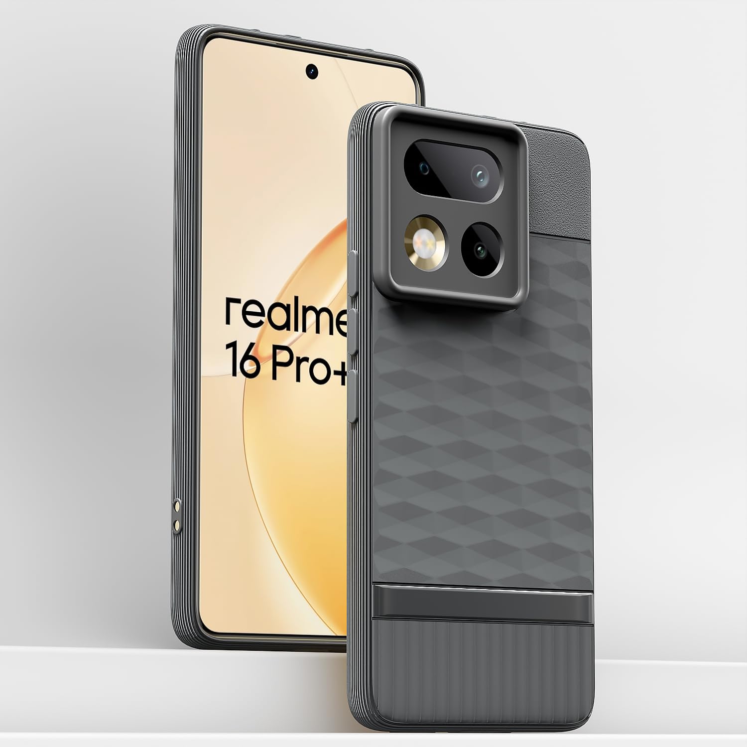 Pikkme grey back cover for Realme 16 Pro Plus 5G – photo 2