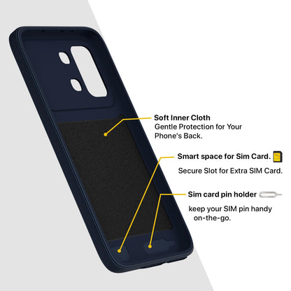 Infinix Note Edge 5G mobile cover in blue by Pikkme – photo 6
