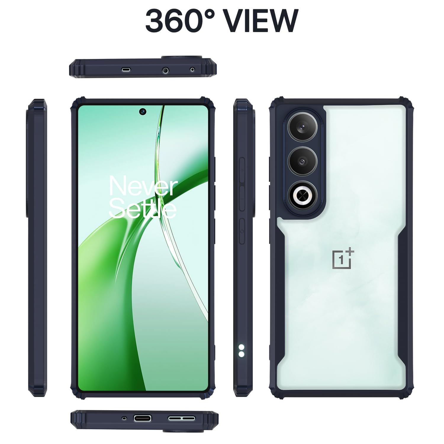 OnePlus Nord CE 4 5G back cover in blue by Pikkme – photo 2
