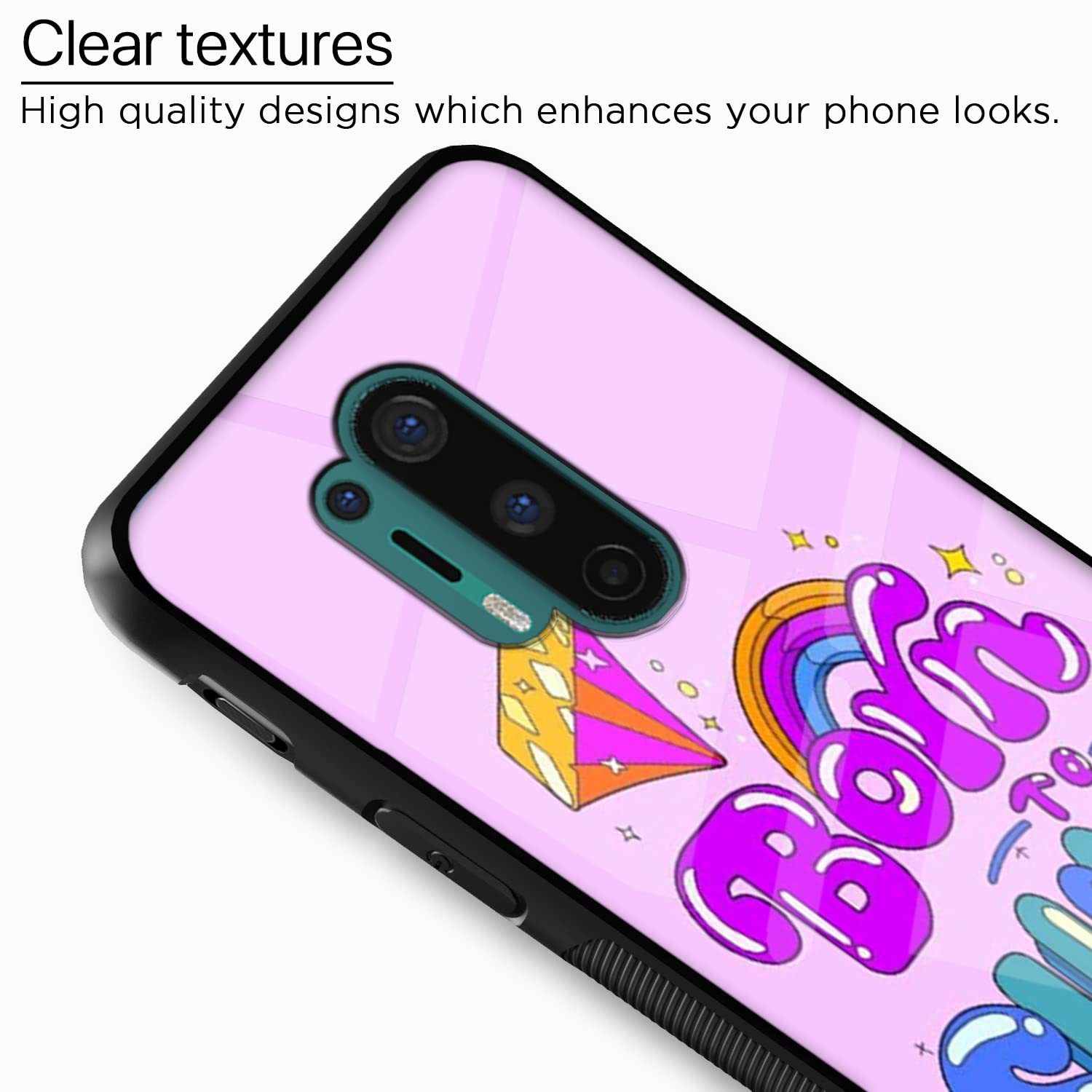 Pikkme OnePlus 8 Pro Hybrid mobile back cover – photo 4