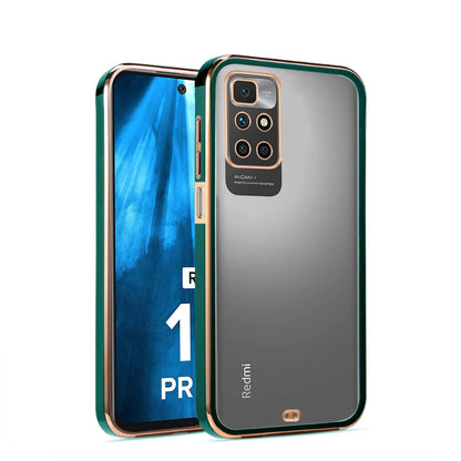 Green Chrome mobile back cover for Redmi 10 Prime – Pikkme