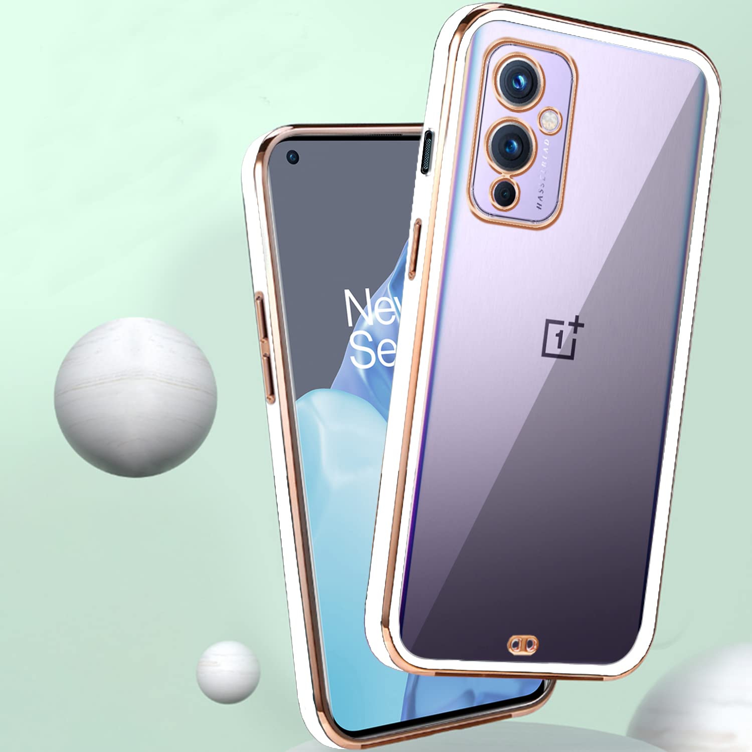 White phone cover for OnePlus 9 – Pikkme – photo 4