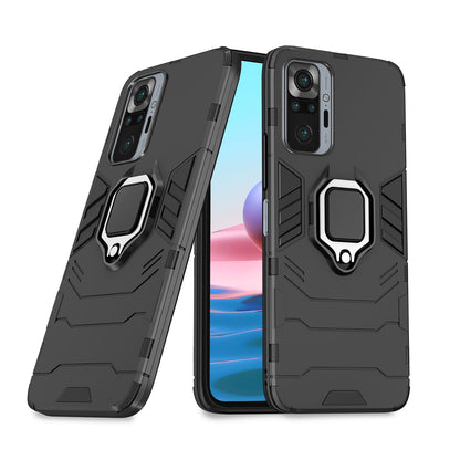  Redmi Note 10 Pro/Note 10 Pro Max D5 Tough Armor Back Cover - Black