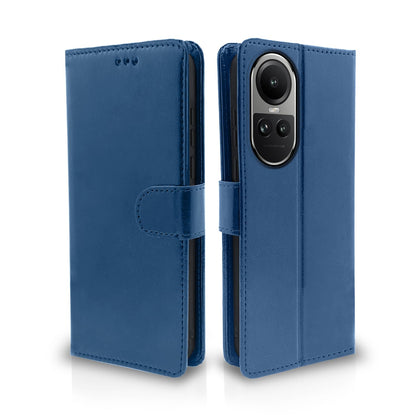 Oppo Reno 10 5G flip cover in blue by Pikkme