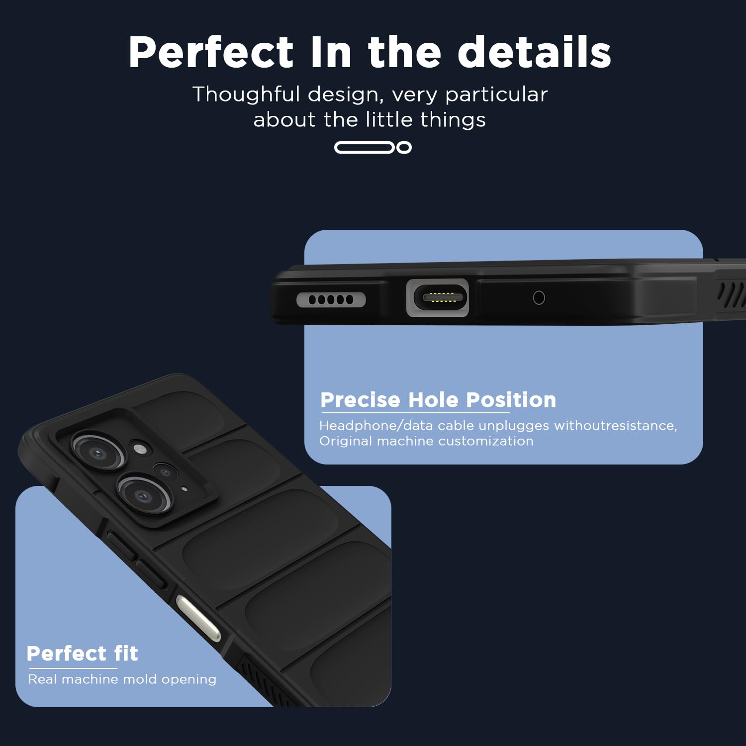Pikkme Redmi Note 12 4G black phone cover – photo 5