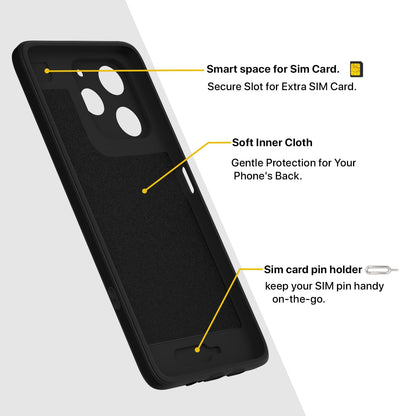Pikkme black MagSafe mobile back cover for Realme P4 Lite 4G – photo 6