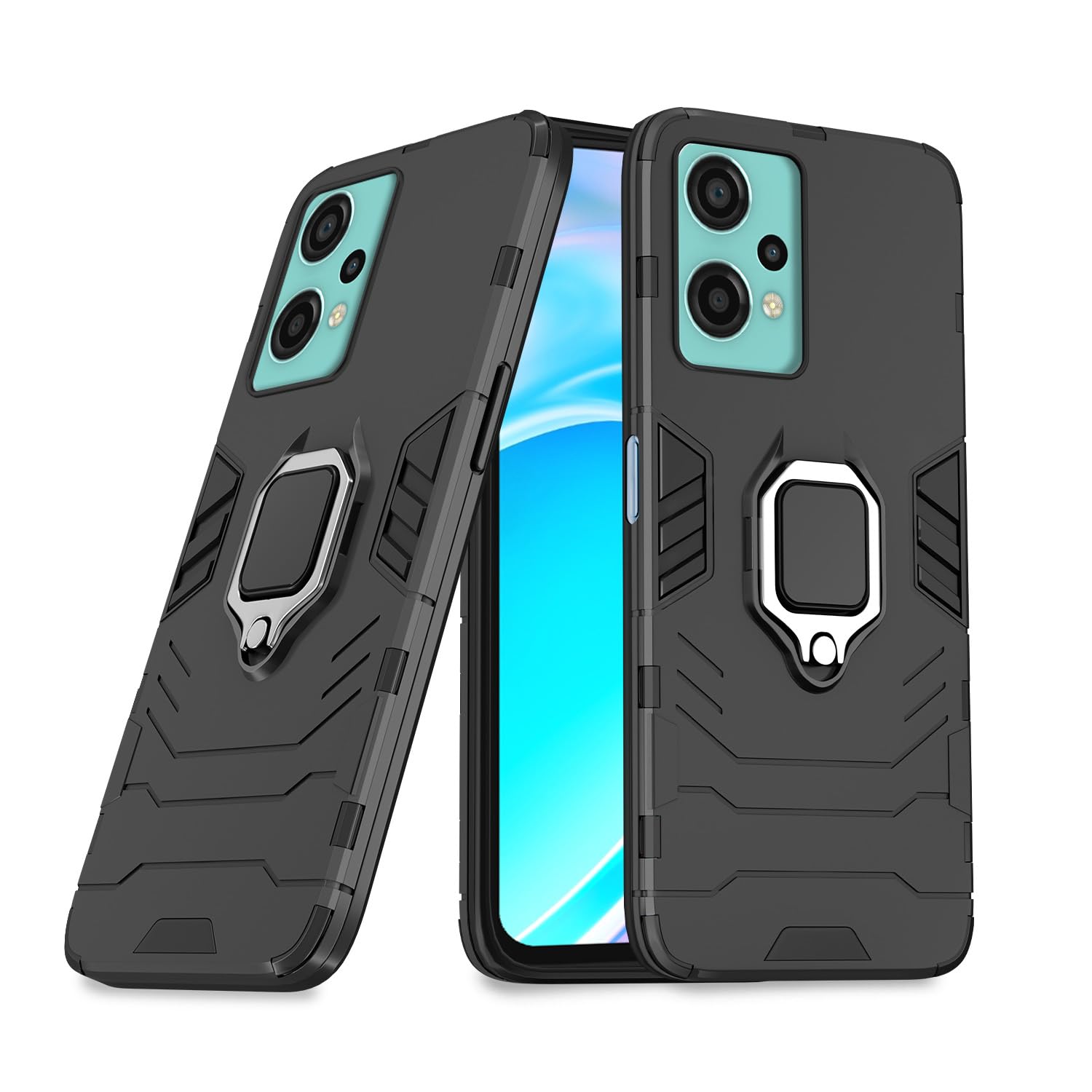  OnePlus Nord Ce 2 Lite 5G D5 Tough Armor Back Cover - Black