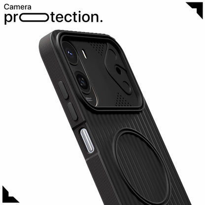 Black MagSafe back cover for Redmi A7 Pro/Poco C85x 5G/C81 – Pikkme – photo 5