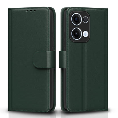 Pikkme Oppo Reno 13 5G green wallet flip cover