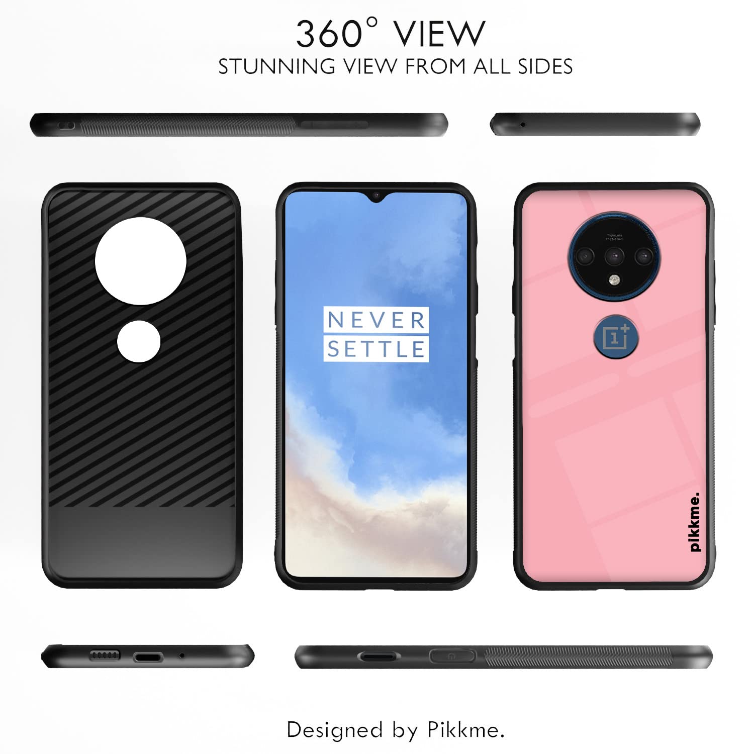 Pikkme Hybrid mobile back cover for OnePlus 7T – photo 2