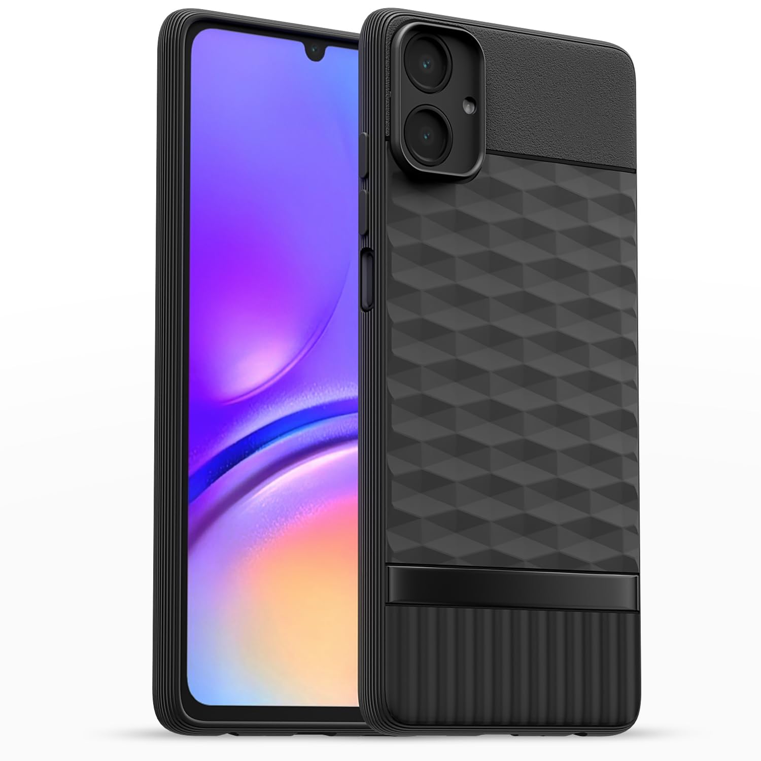  Samsung Galaxy M05 / A05 / F05  Gencase Back Cover - Black