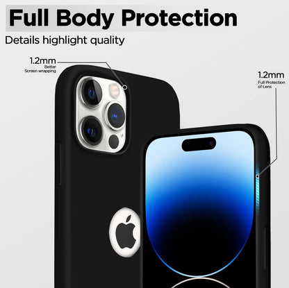 Pikkme iPhone 14 Pro Soft Silicone black mobile cover – photo 3