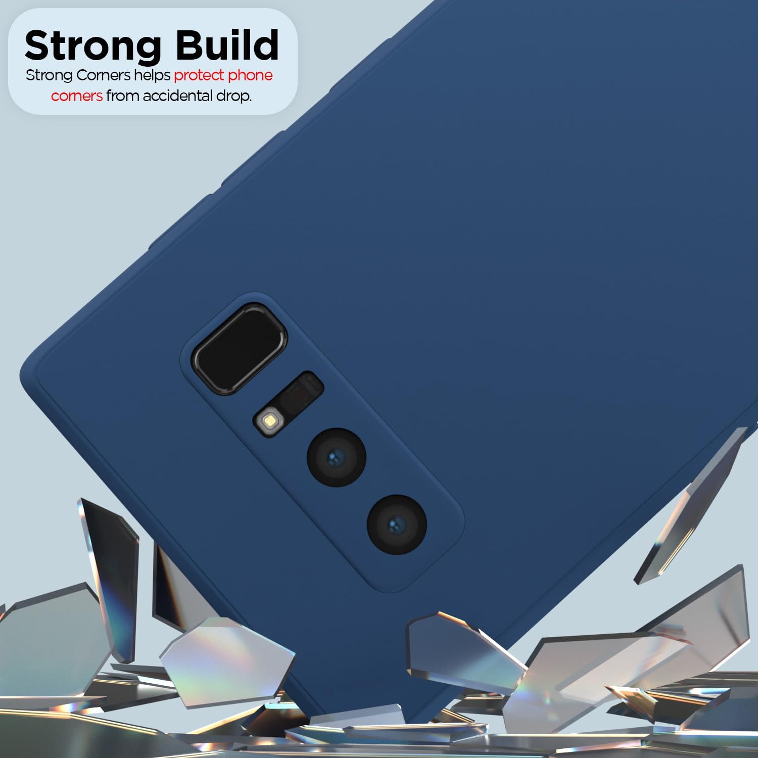 Blue mobile cover for Samsung Note 8 – Pikkme – photo 5