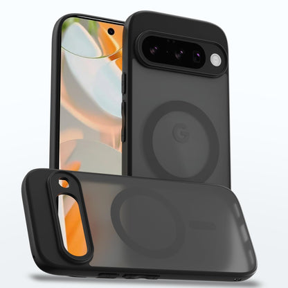 Black smoke mag-safe MagSafe mobile back cover for Google Pixel 10 5G – Pikkme
