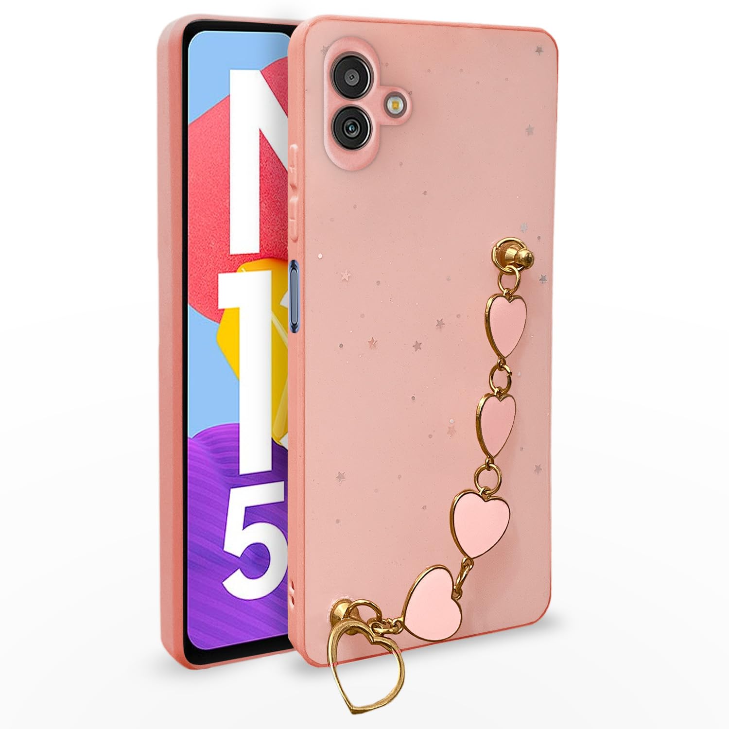 Pikkme Samsung M13 5G pink phone cover