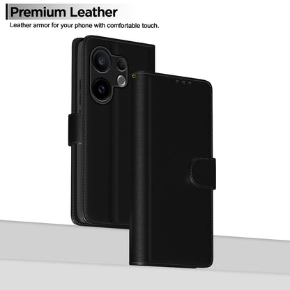 Pikkme Vivo V60/T4 Pro 5G Wallet black flip cover – photo 2