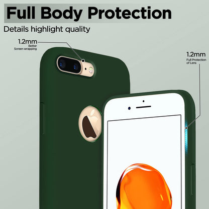 Pikkme iPhone 7 Plus/8 Plus Soft Silicone atrovirens back cover – photo 3