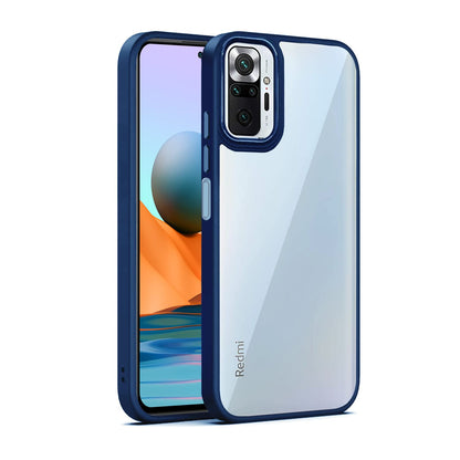 Pikkme Redmi Note 10/Note 10s Chrome blue mobile cover