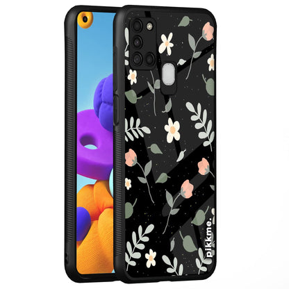 Flower Back cover for Samsung A21s – Pikkme
