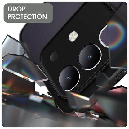 Pikkme black smoke mag-safe MagSafe phone cover for Vivo T4x/iQOO Z10x/Y31 Pro 5G – photo 5