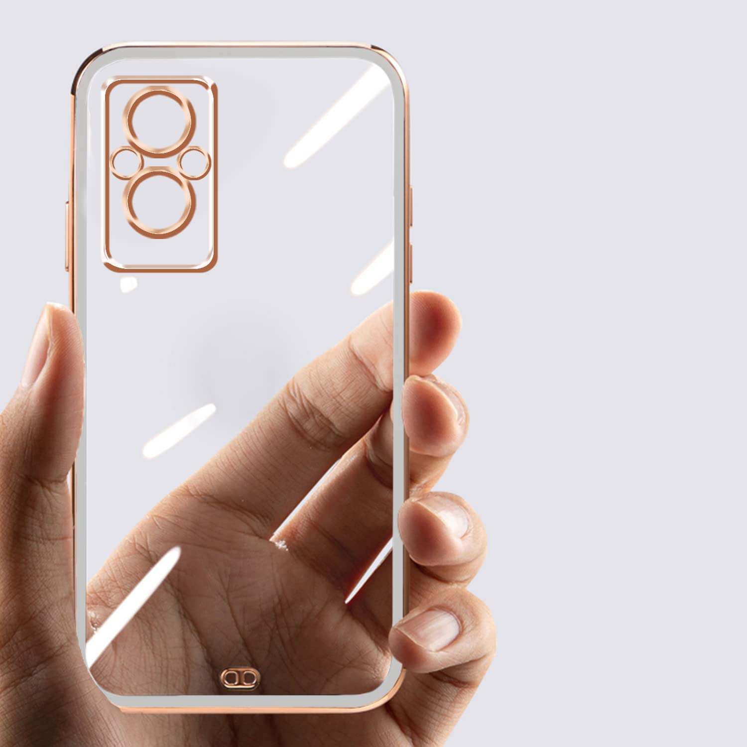 Pikkme white Chrome back cover for Oppo F21 Pro 5G – photo 5