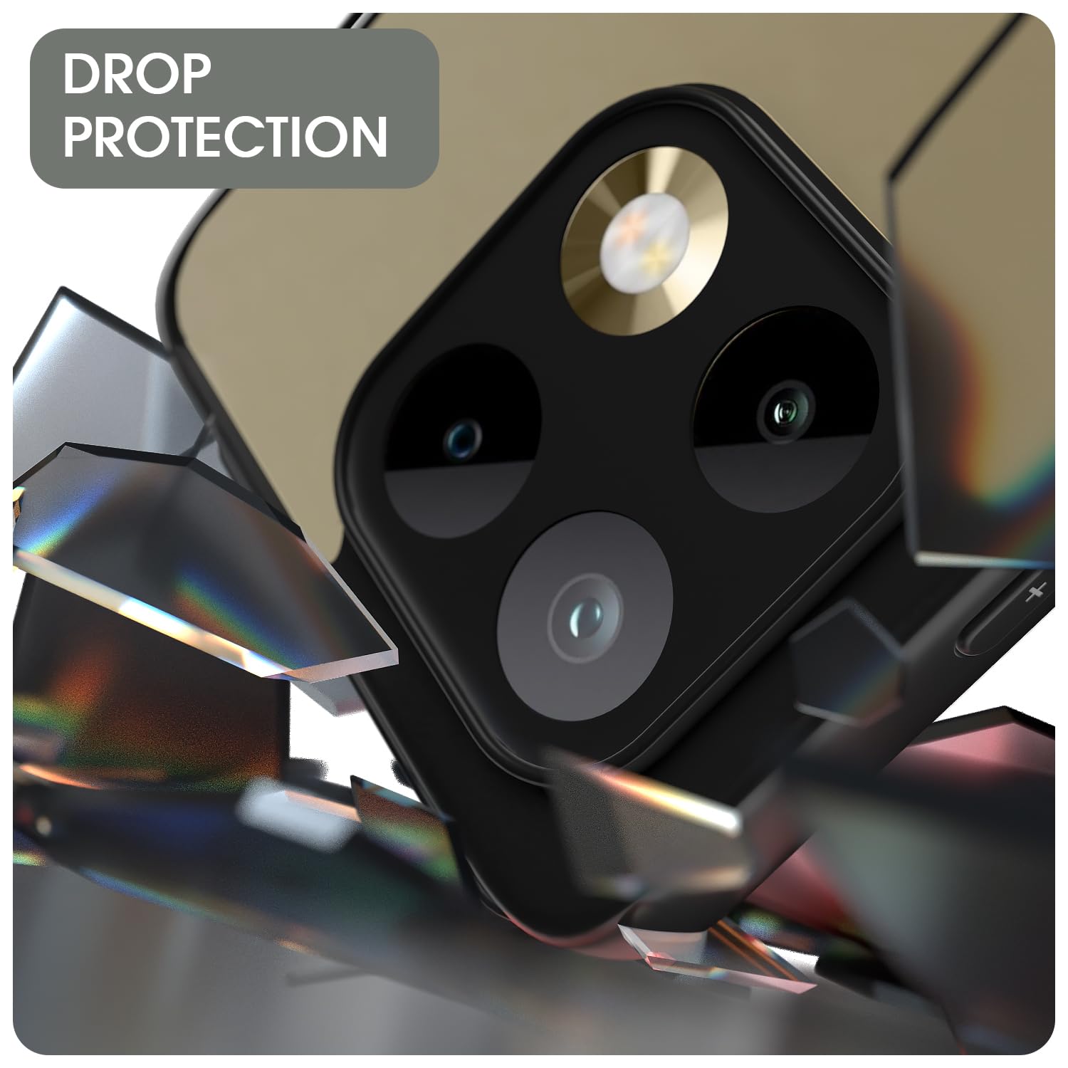Realme 16 Pro 5G mobile cover in black smoke mag-safe by Pikkme – photo 5