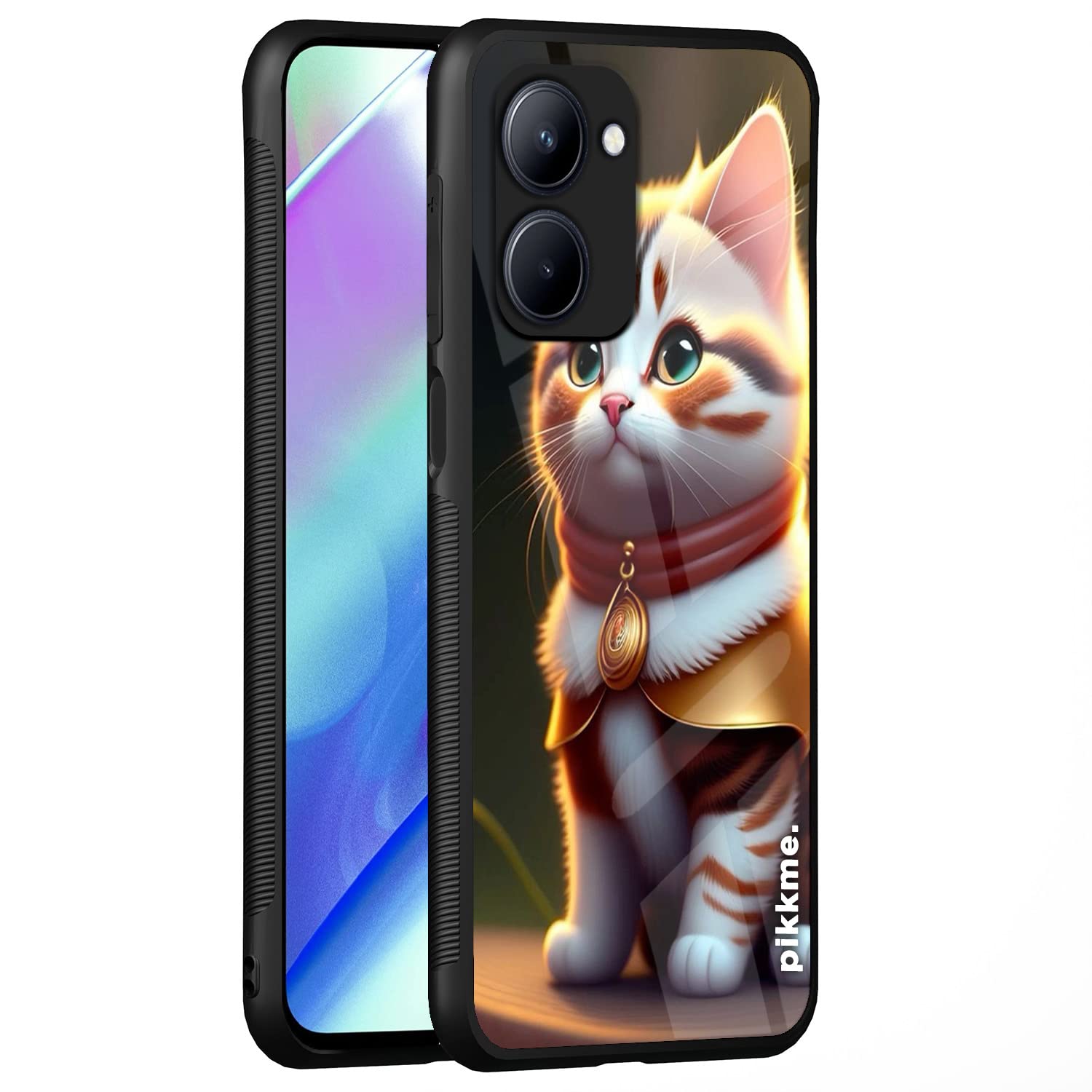 Realme C33 Cat back cover by Pikkme
