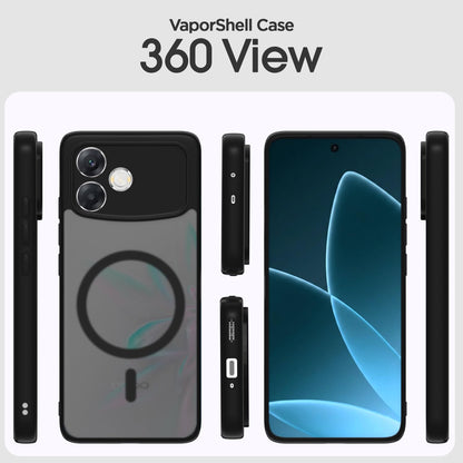 Black smoke mag-safe mobile back cover for Oppo F33 Pro 5G – Pikkme – photo 2