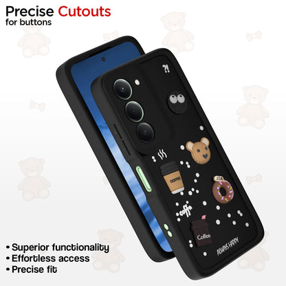 Pikkme black Silicone mobile cover for Redmi 15 5G/3D – photo 6