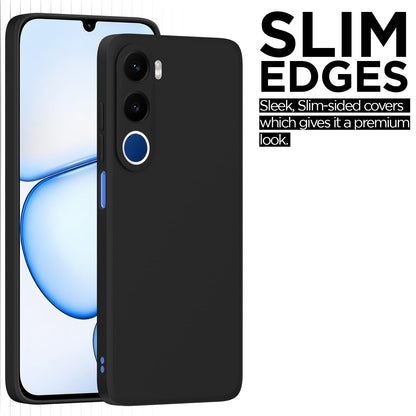 Realme C100x Matte phone cover in black by Pikkme – photo 6