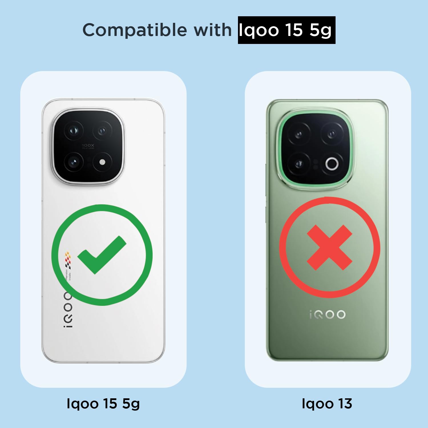 Pikkme iQOO 15 5G MagSafe transparent mag-safe phone cover – photo 4