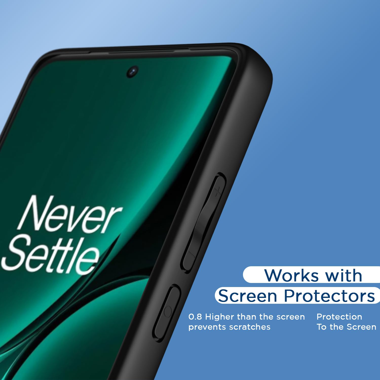 Pikkme OnePlus Nord CE 3 5G Hybrid black mobile cover – photo 7