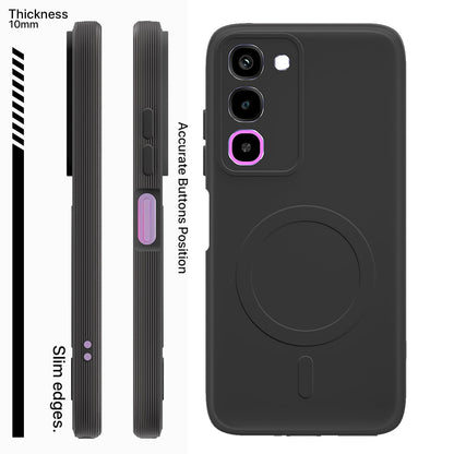 Black MagSafe back cover for Realme P4R 5G – Pikkme – photo 3