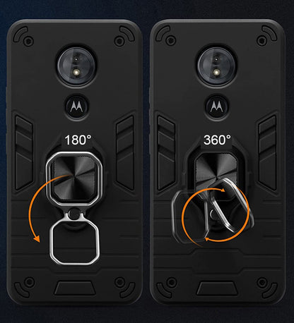 Moto G6 Play phone cover in black by Pikkme – photo 3