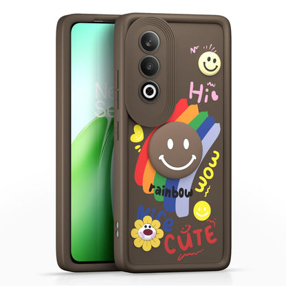 Pikkme OnePlus Nord CE 4 5G Soft Silicone brown mobile back cover