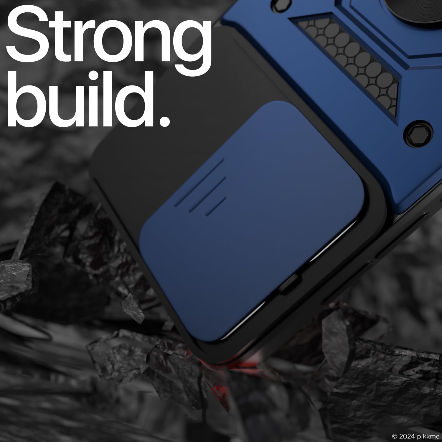Pikkme iQOO Neo 10 Pro 5G D10 Camera Shield blue mobile cover – photo 6