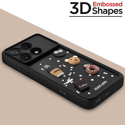 Black phone cover for Poco X6 Pro 5G – Pikkme – photo 3