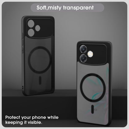 Pikkme Oppo F33 Pro 5G MagSafe black smoke mag-safe back cover – photo 3