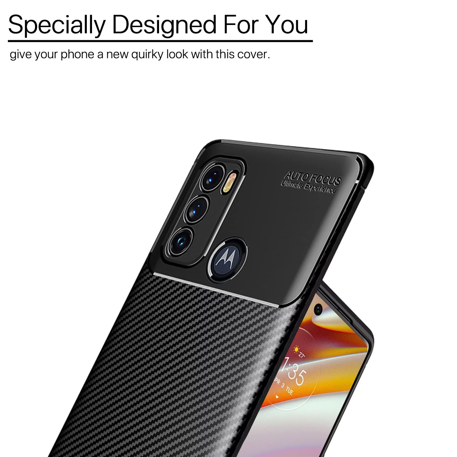 Pikkme black mobile back cover for Moto G60/G40 Fusion – photo 6