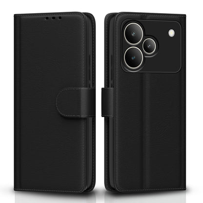 Pikkme black Wallet wallet flip cover for Realme P4 Pro 5G