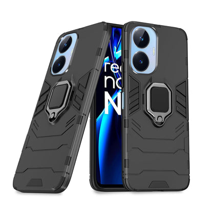 Pikkme black D5 Tough Armor phone cover for Realme Narzo N55/C55