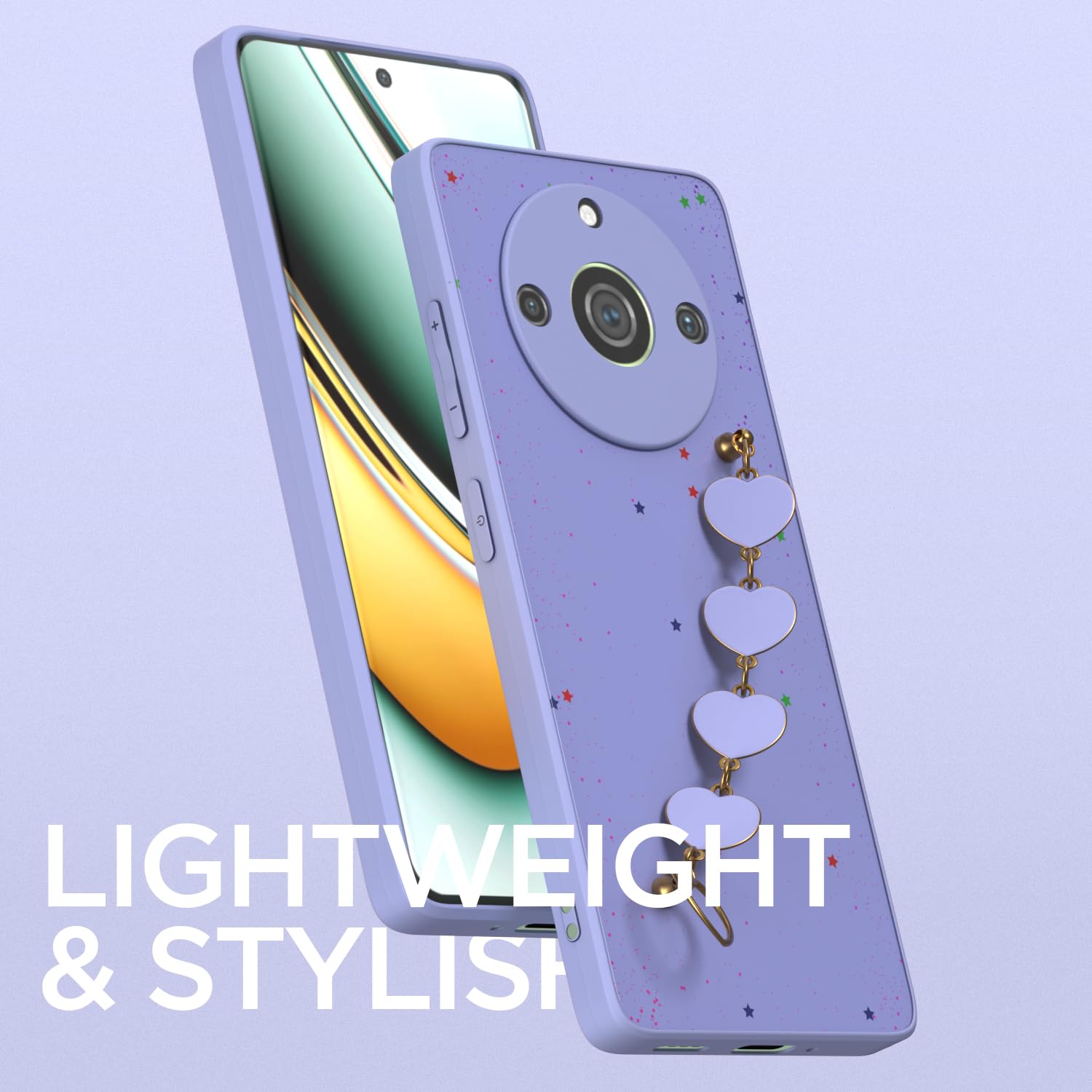 Pikkme purple Chain back cover for Realme 11 Pro/11 Pro Plus 5G/Narzo 60 Pro 5G – photo 6