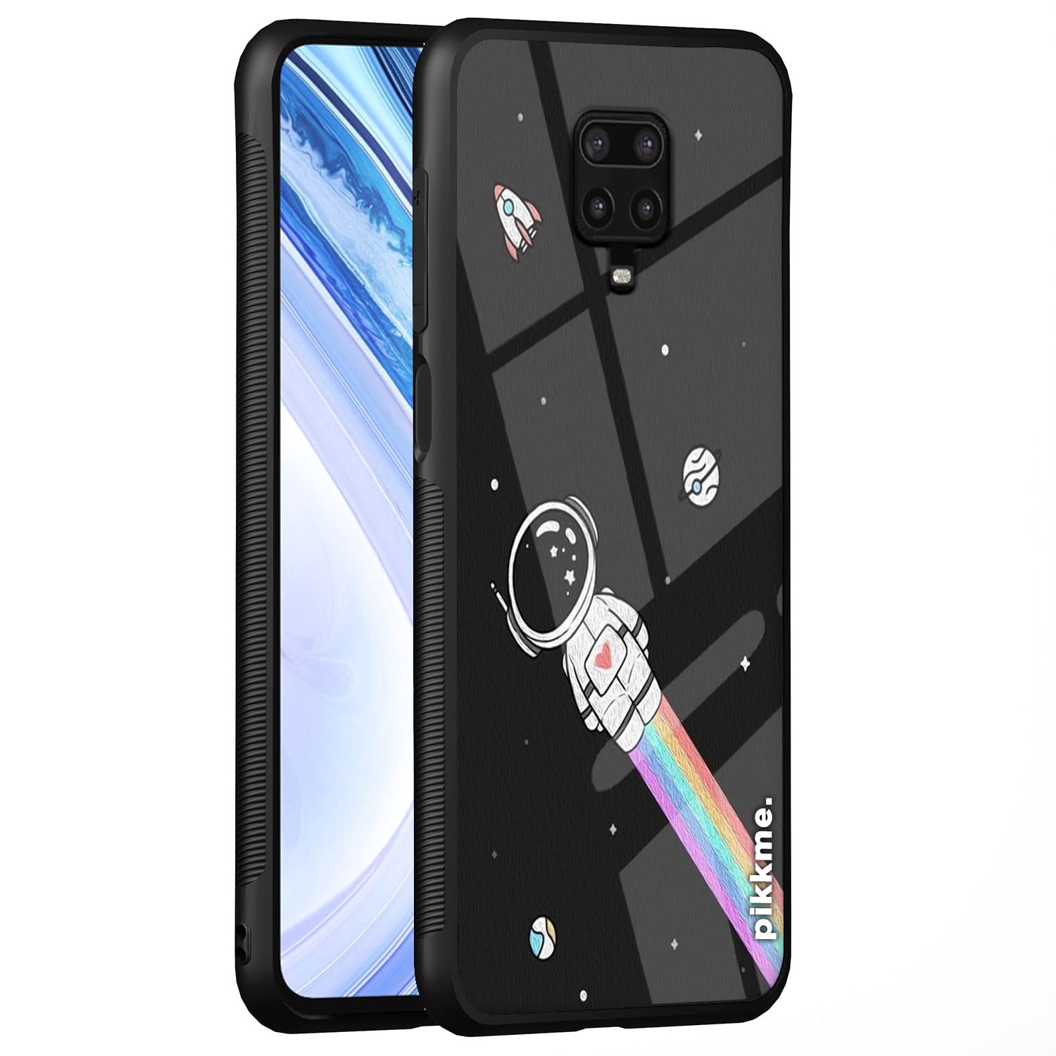 Redmi Note 9 Pro/Note 9 Pro Max/Note 10 Lite Hybrid mobile back cover by Pikkme