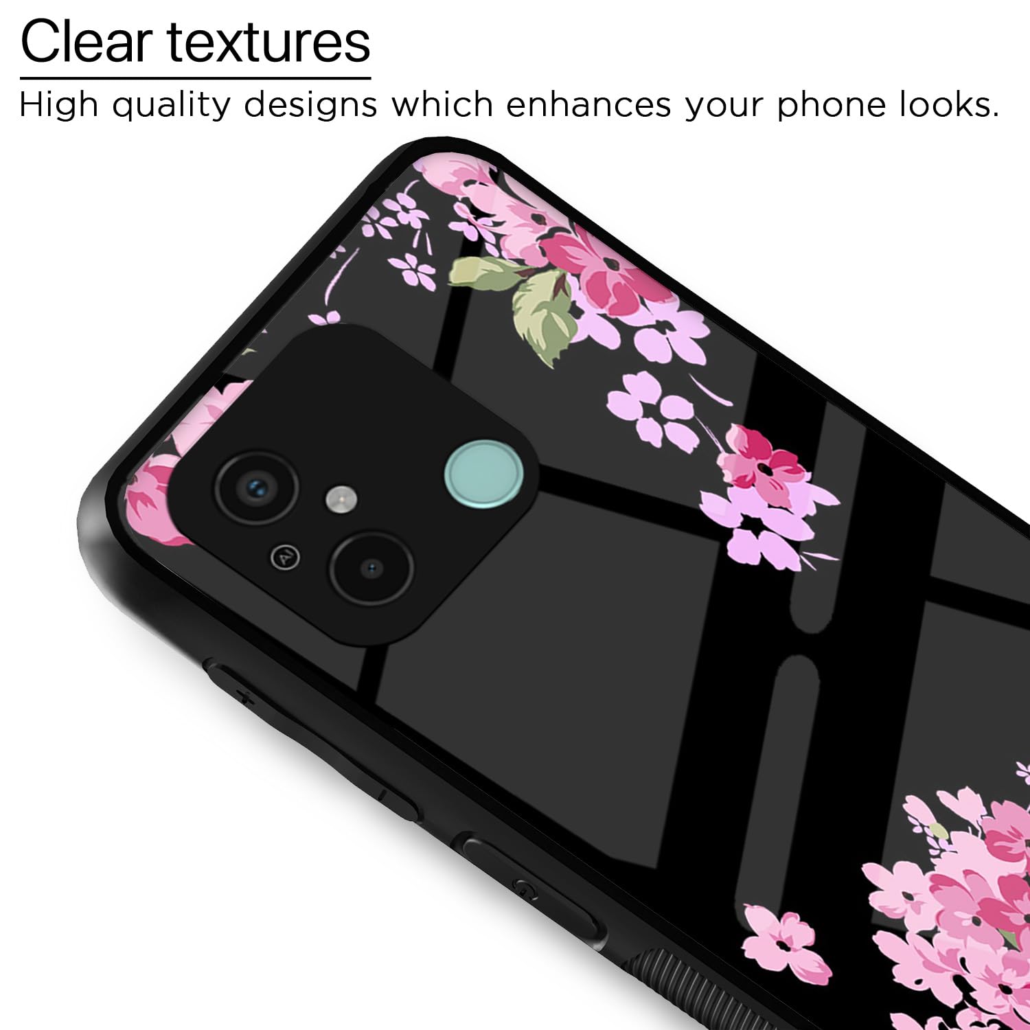 Flower Phone cover for Redmi 12C/Poco C55 – Pikkme – photo 4