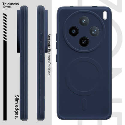 Blue MagSafe back cover for Vivo X200T 5G – Pikkme – photo 3