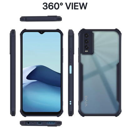 Pikkme Vivo Y20 Clear blue back cover – photo 2