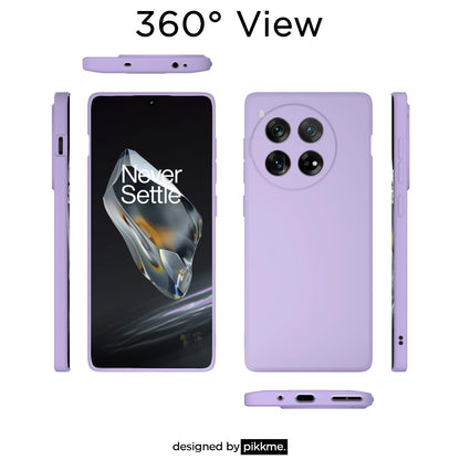 Pikkme purple Matte back cover for OnePlus 12 5G – photo 3