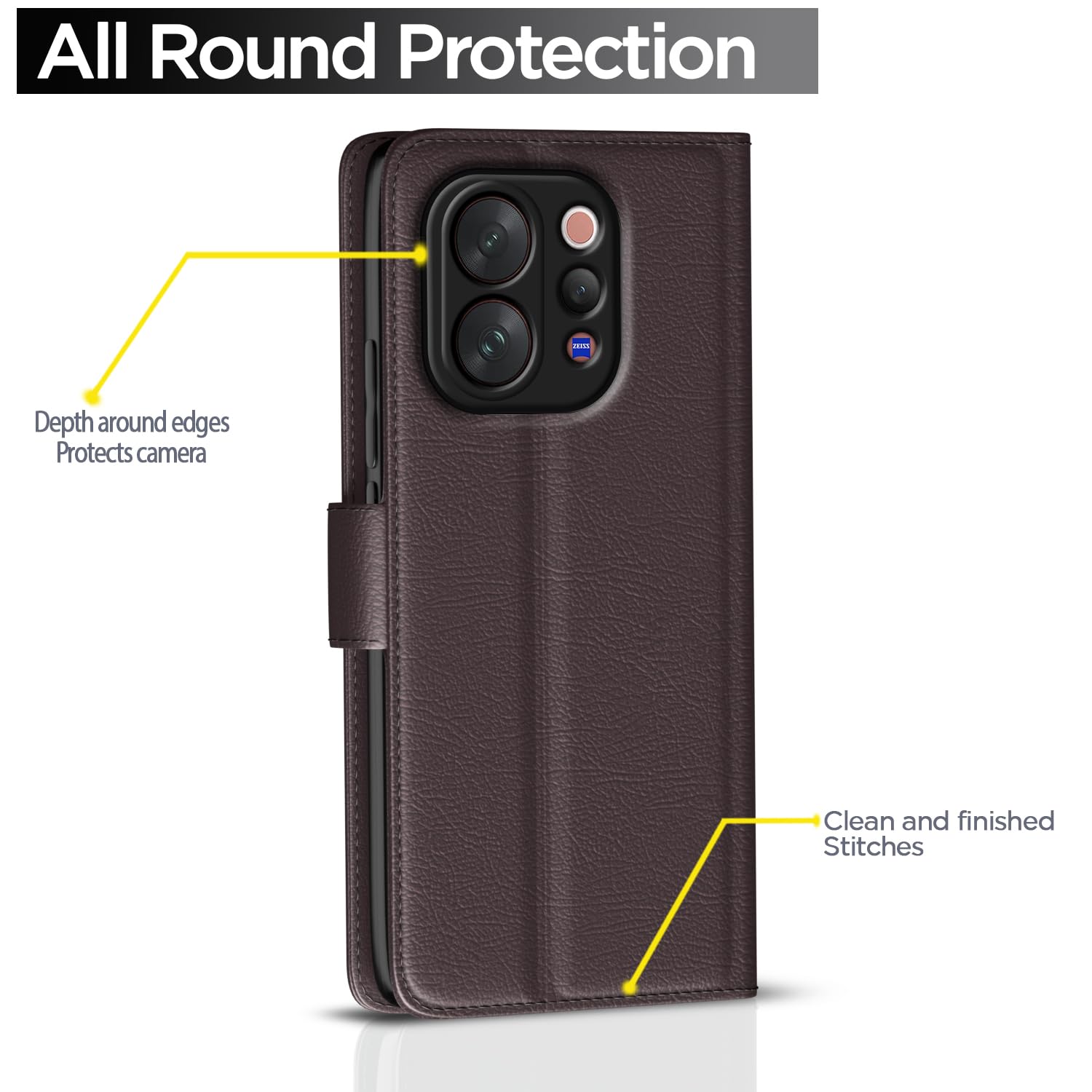 Coffee mobile flip cover for Vivo V70/V70 – Pikkme – photo 4