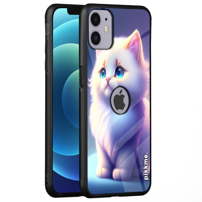 Pikkme iPhone 12 Cat back cover