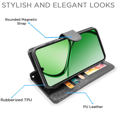 Pikkme Realme C63 4G black wallet flip cover – photo 3